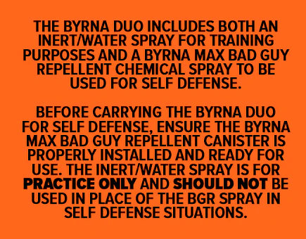 Byrna Duo Personal Safety Alarm and Pepper Spray
