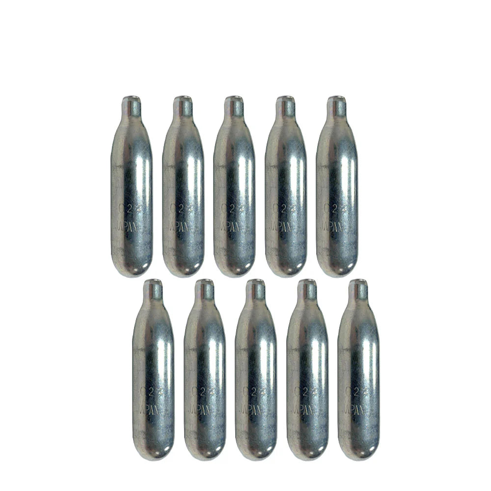 Byrna TCR / LE / SDXL / HDXL / Boost 12 Gram CO2 Cartridges + Oiler Cartridge (10 Count)