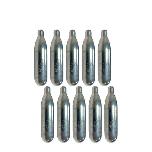 Byrna TCR / LE / SDXL / HDXL / Boost 12 Gram CO2 Cartridges + Oiler Cartridge (10 Count)