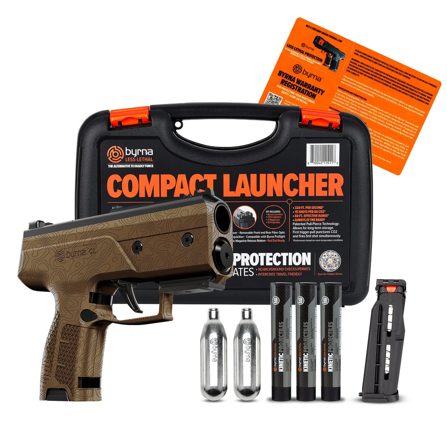 Byrna CL Universal Kit | Compact Less-Lethal Self-Defense