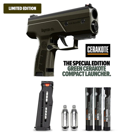 Byrna CL Kit (Green Cerakote) | Limited Edition Compact Launcher