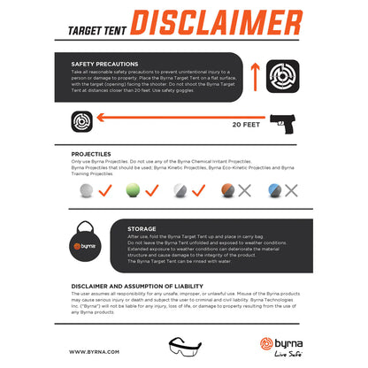 Byrna Foldable Target Trap - Small